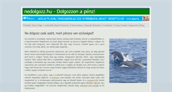 Desktop Screenshot of nedolgozz.hu